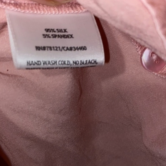 Eileen Fisher silk button down blouse - Picture 5 of 8